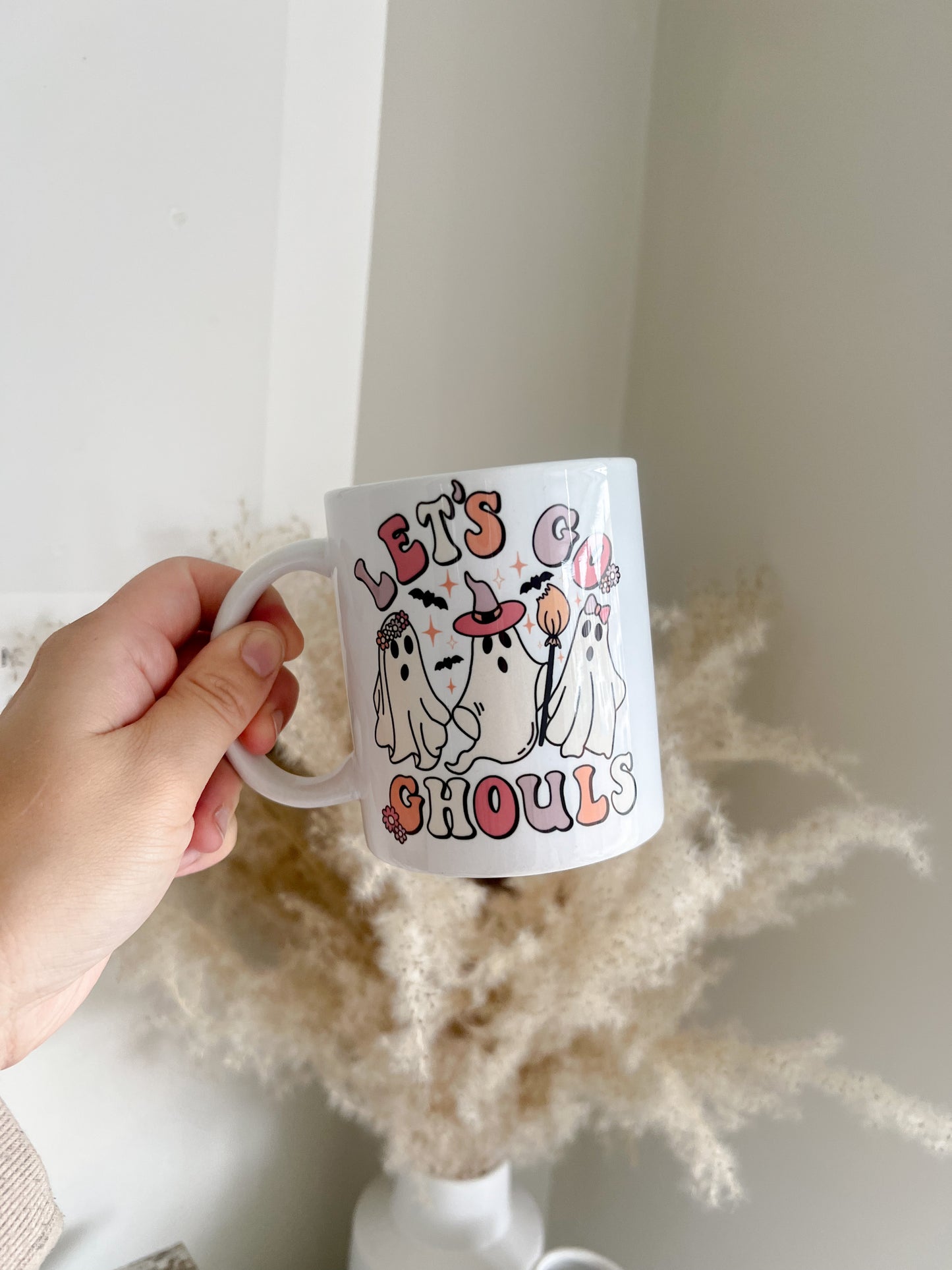 Let's Go Ghouls Halloween Ceramic 11oz Coffee Mug - Bear and Moo UK