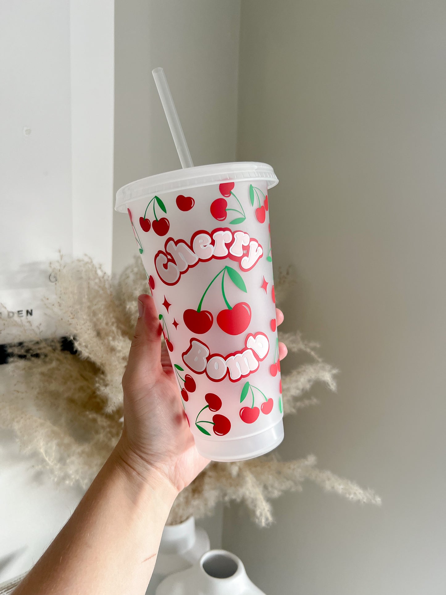 Cherry Bomb 24oz Cold Cup - Bear And Moo UK