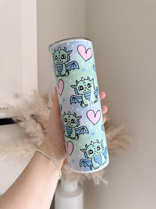 Cute Dragons 20oz Stainless Steel Tumbler