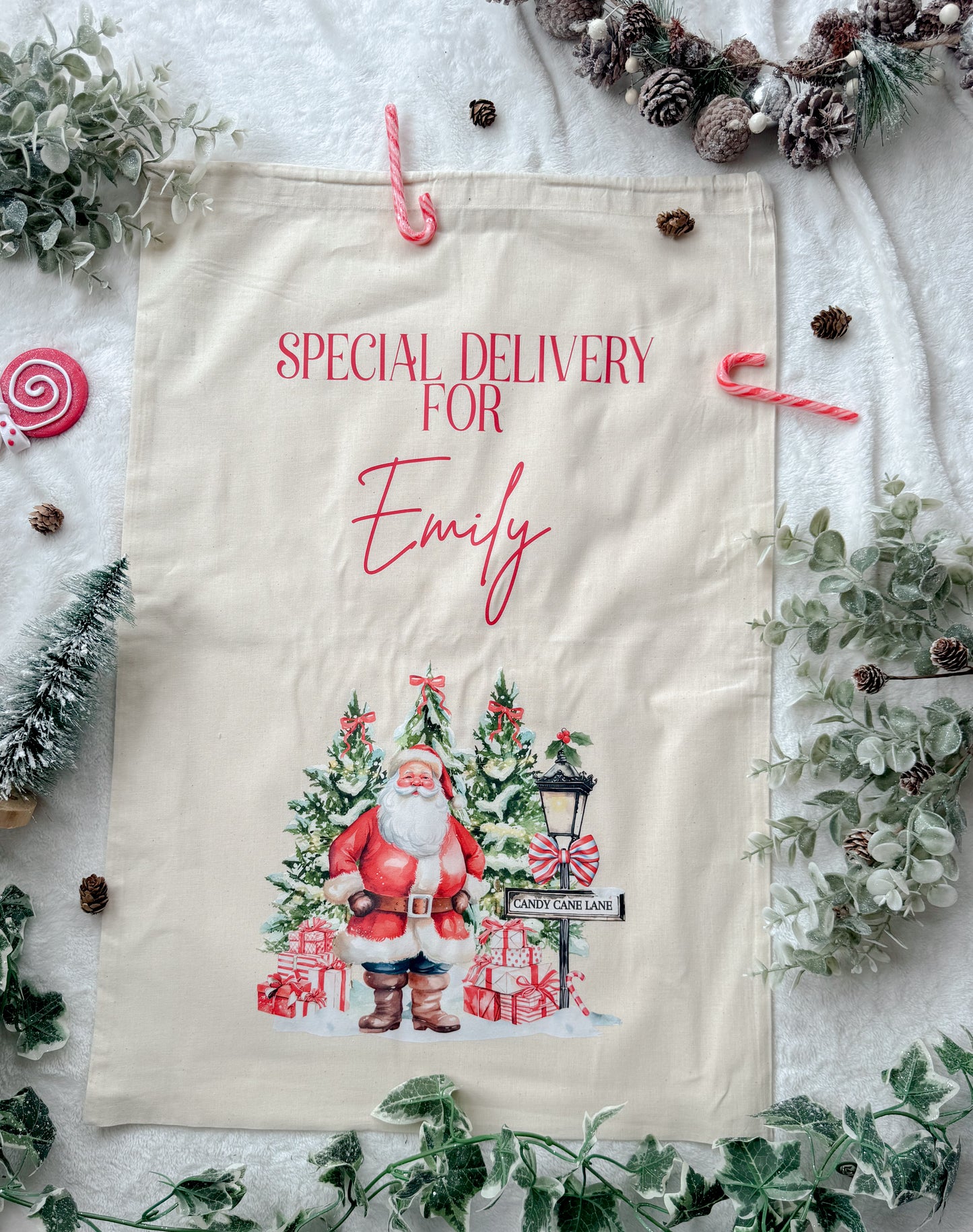 Personalised Christmas Santa Sacks for Children