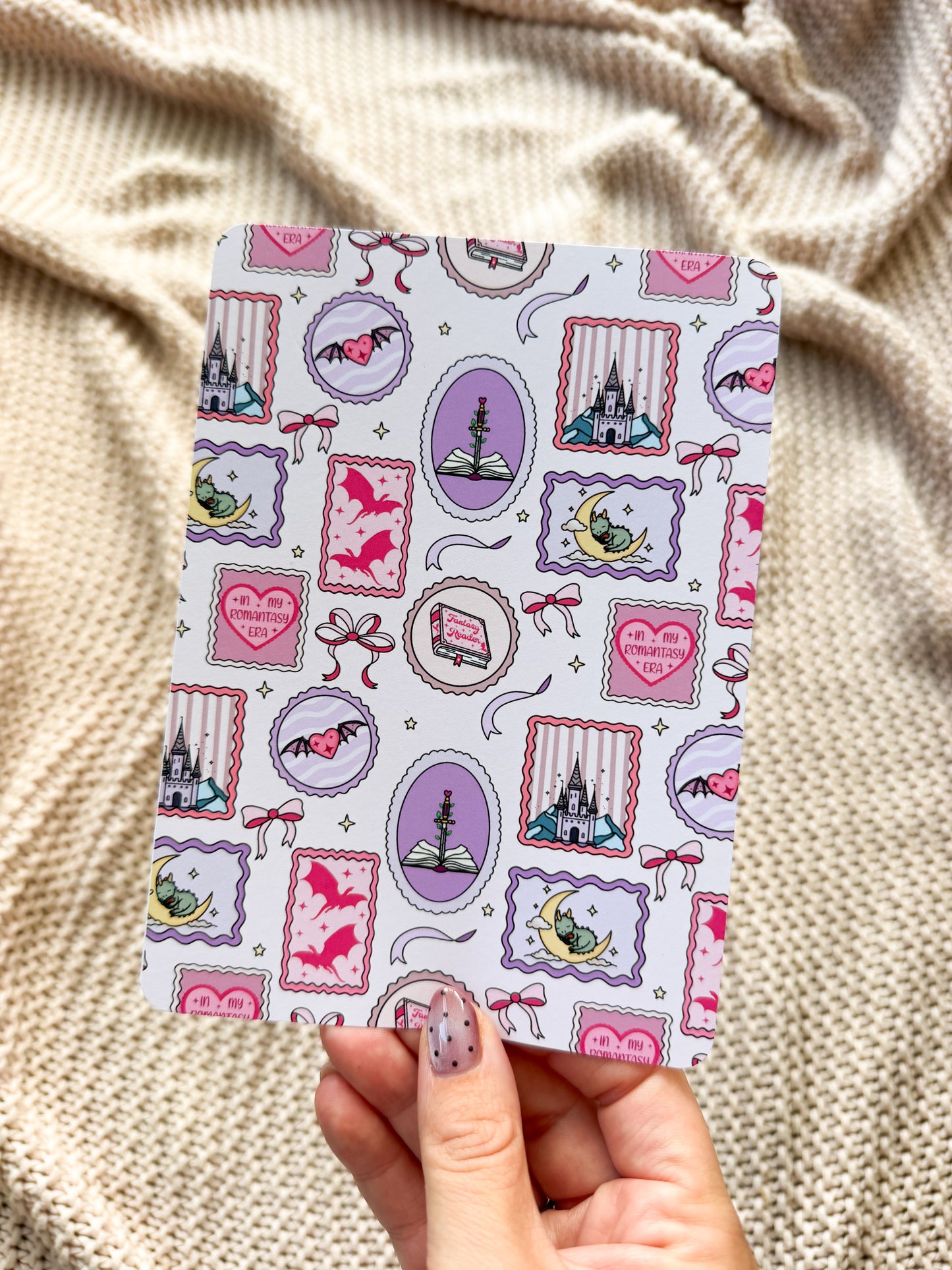 Cute Kindle E-Reader Inserts ✨ - In My Romantasy Era - Kindle Basic, Paperwhite & Colorsoft Accessories