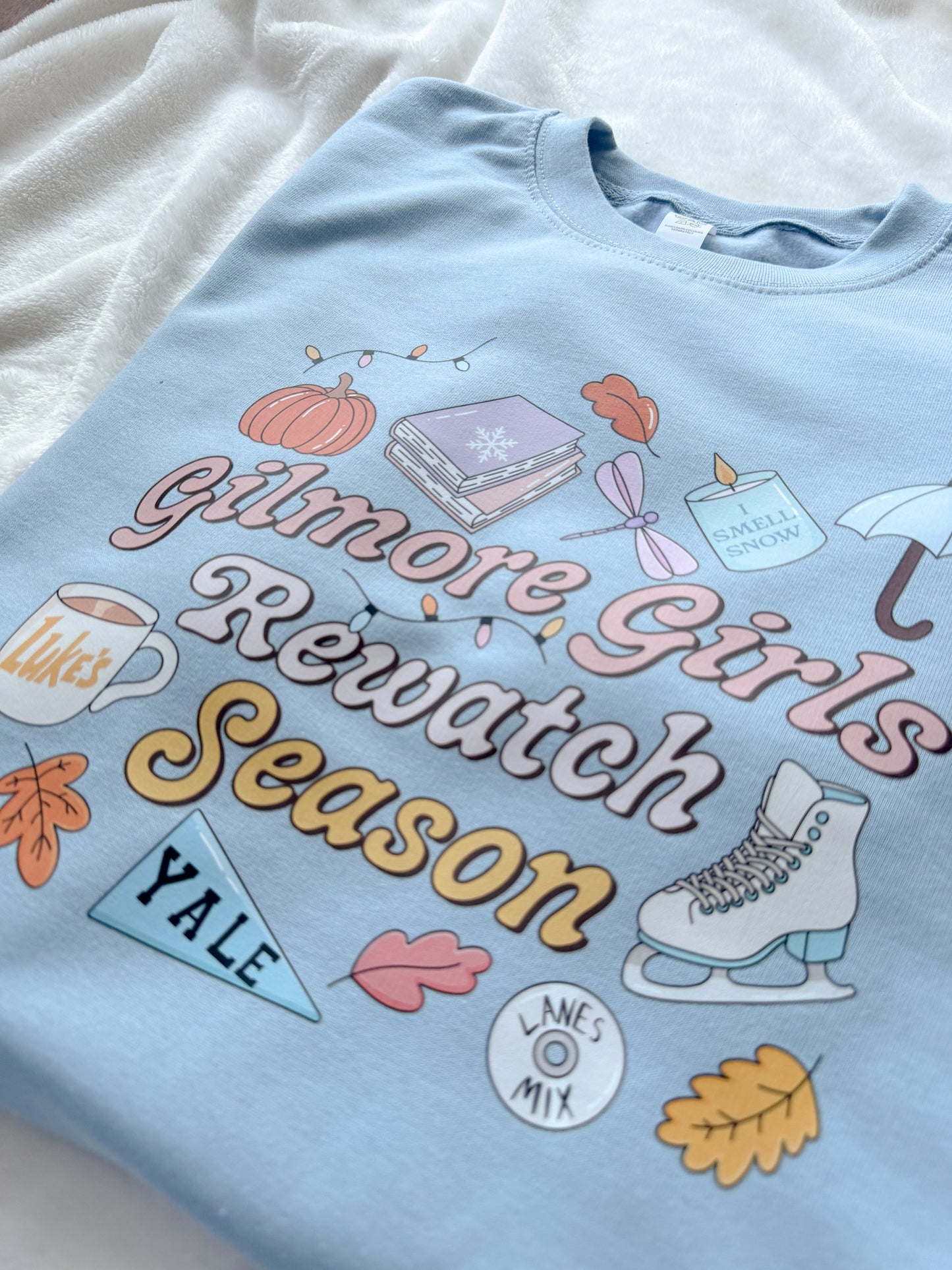Gilmore Girls Rewatch Season Sweater and TShirt