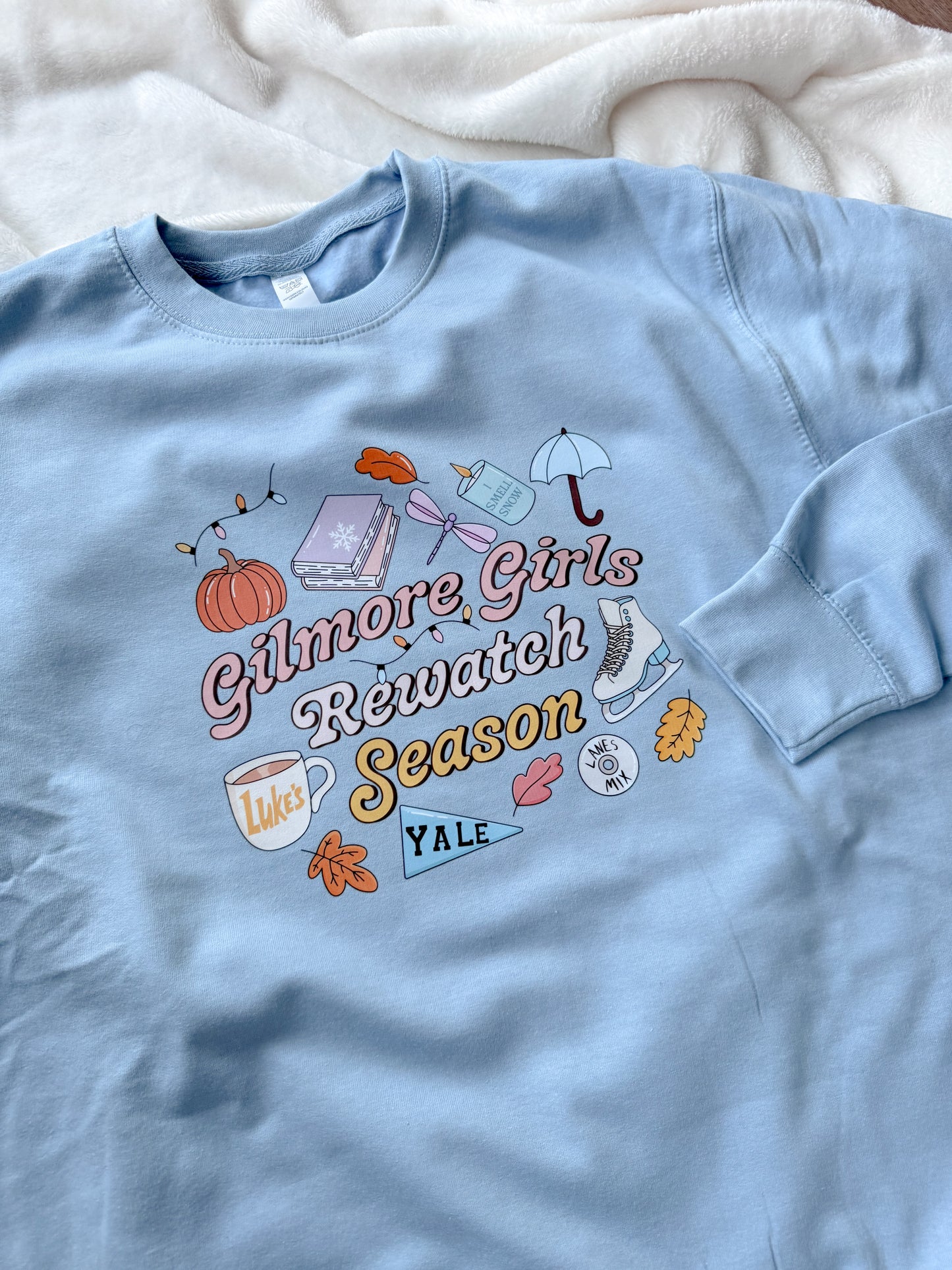 Gilmore Girls Rewatch Season Sweater and TShirt