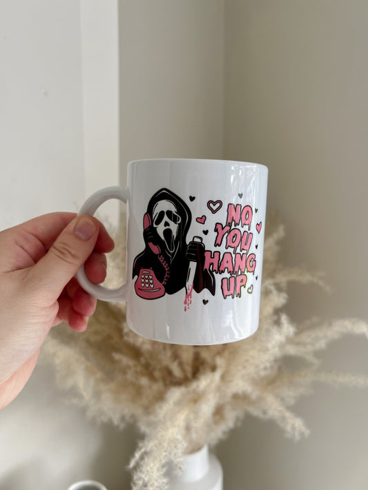 Ghostface No You Hang Up 11oz Ceramic Mug - Bear and Moo UK