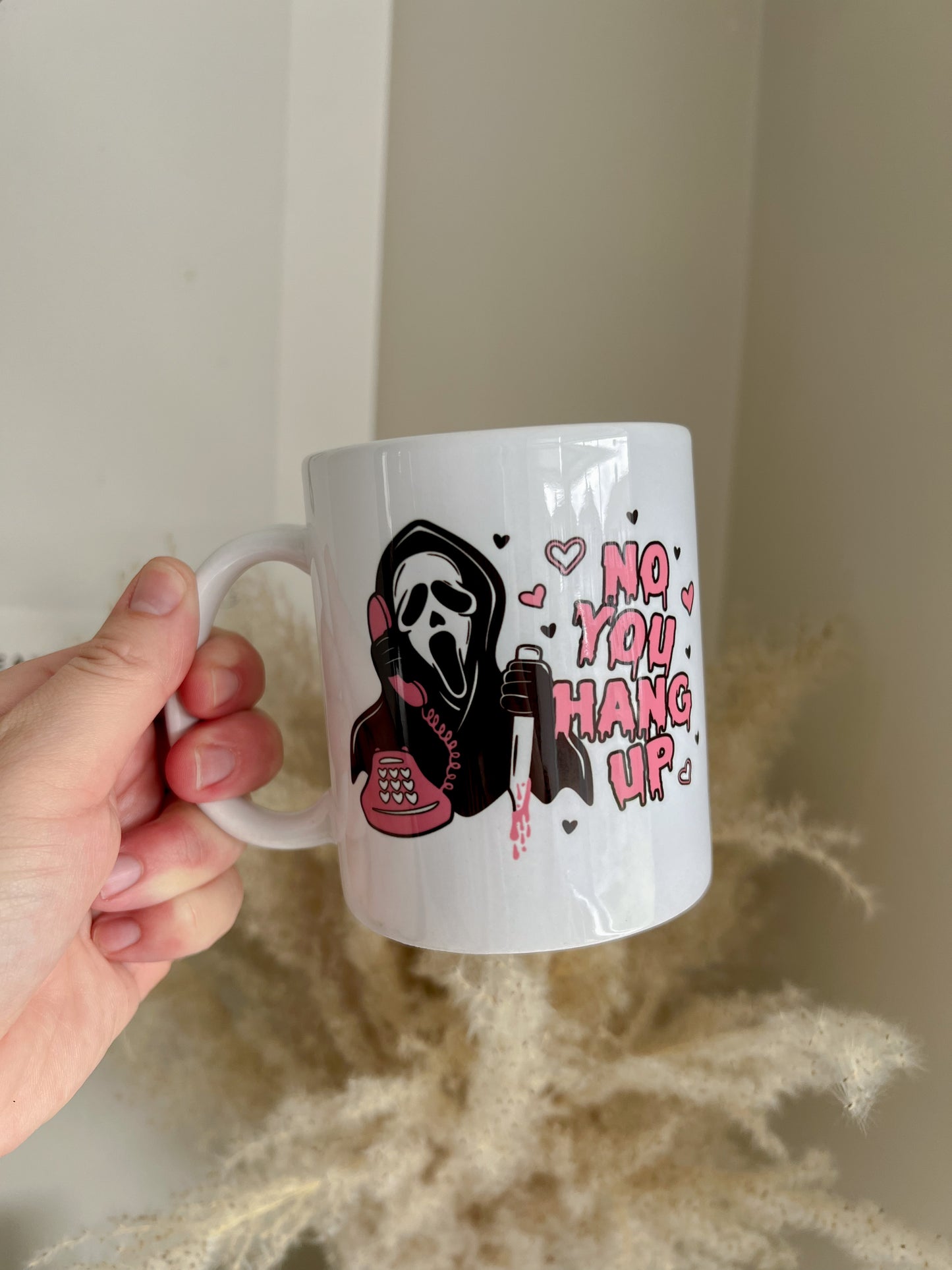 Ghostface No You Hang Up 11oz Ceramic Mug - Bear and Moo UK