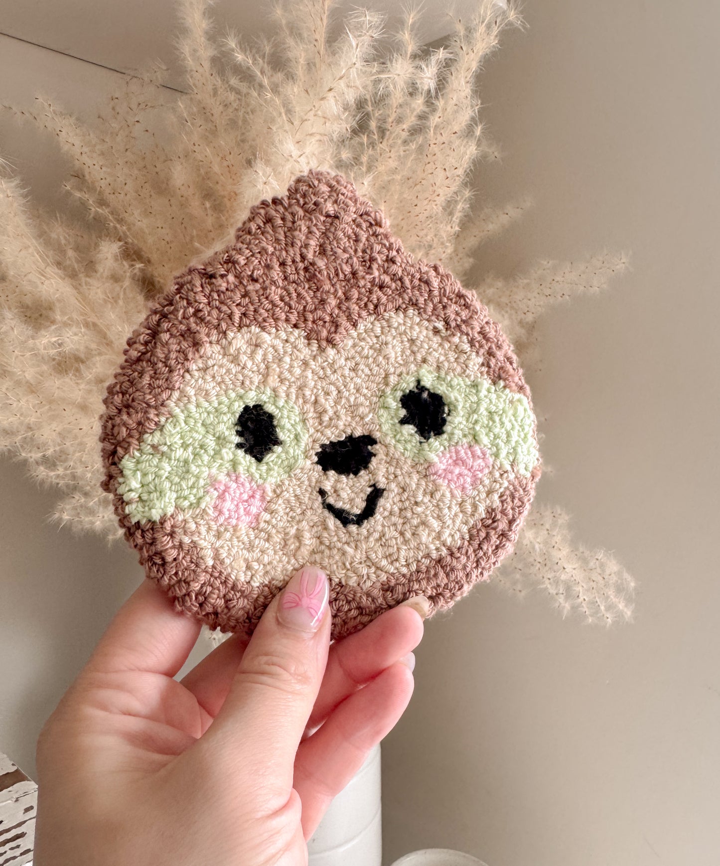 Cute Sloth Mug Rug