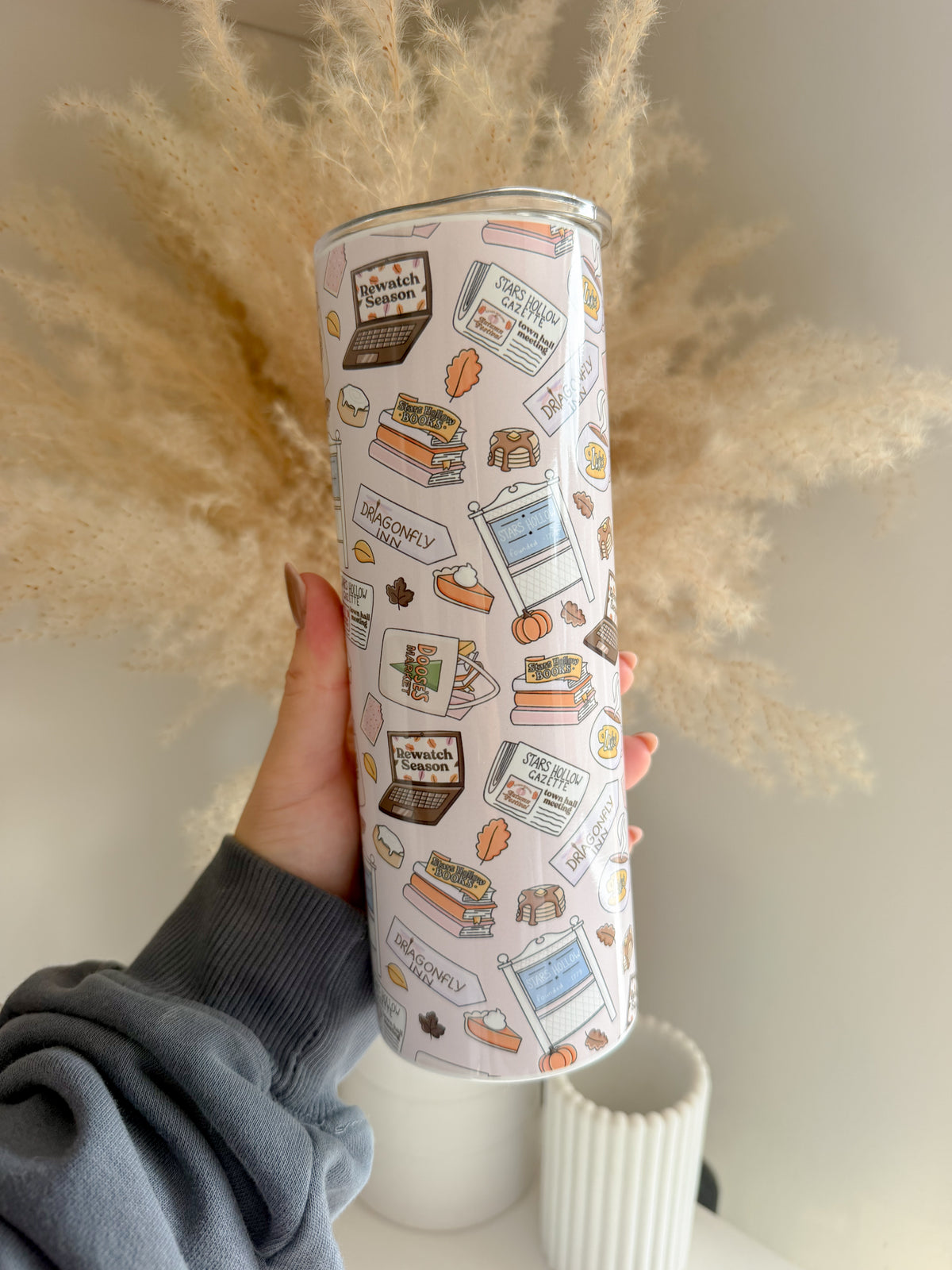 Gilmore Girls Rewatch Season Inspired 20oz Stainless Steel Tumbler ✨🍂