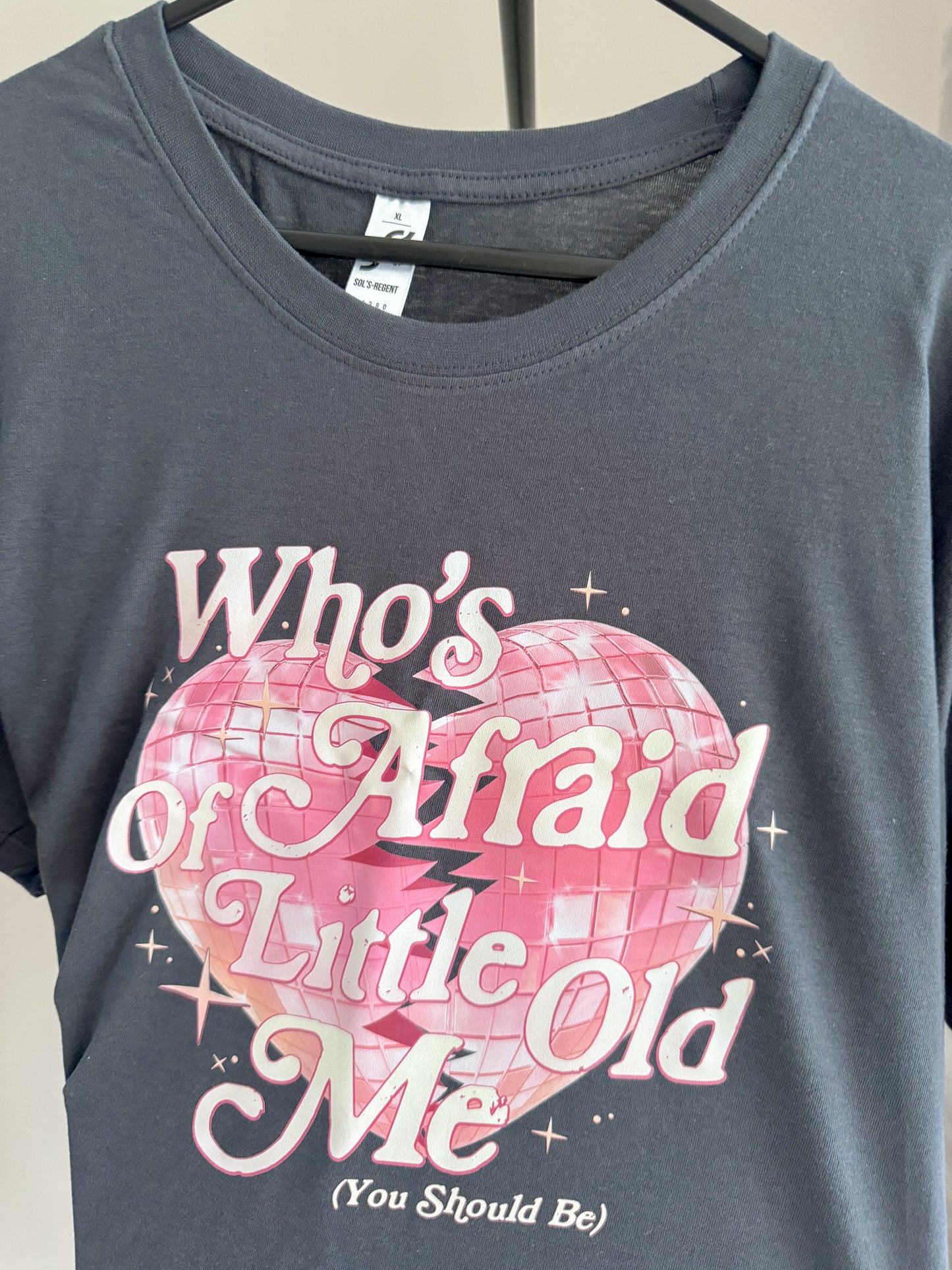 Retro Who's Afraid Of Little Old Me Inspired Tshirt and Sweater
