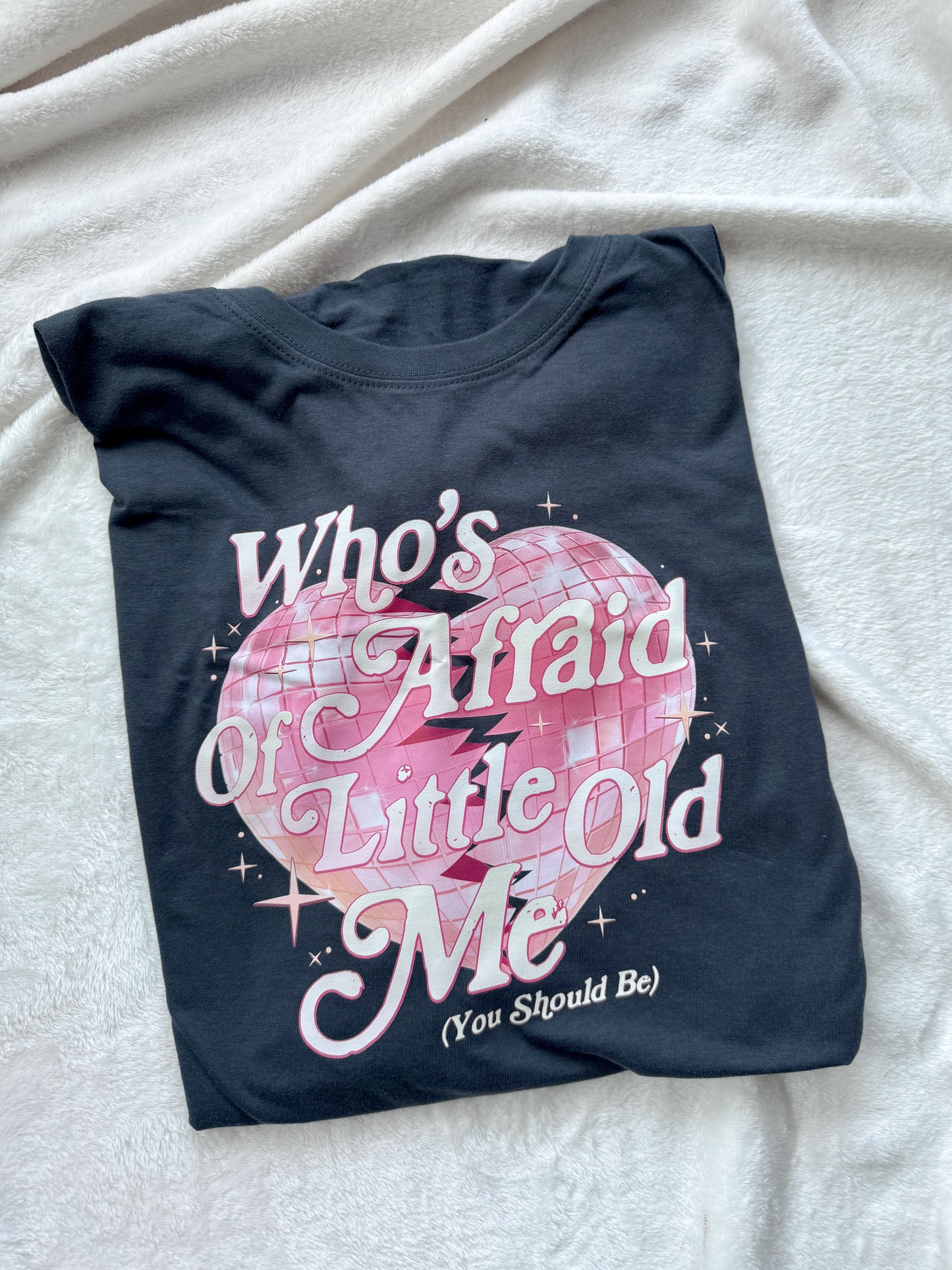 Retro Who's Afraid Of Little Old Me Inspired Tshirt and Sweater