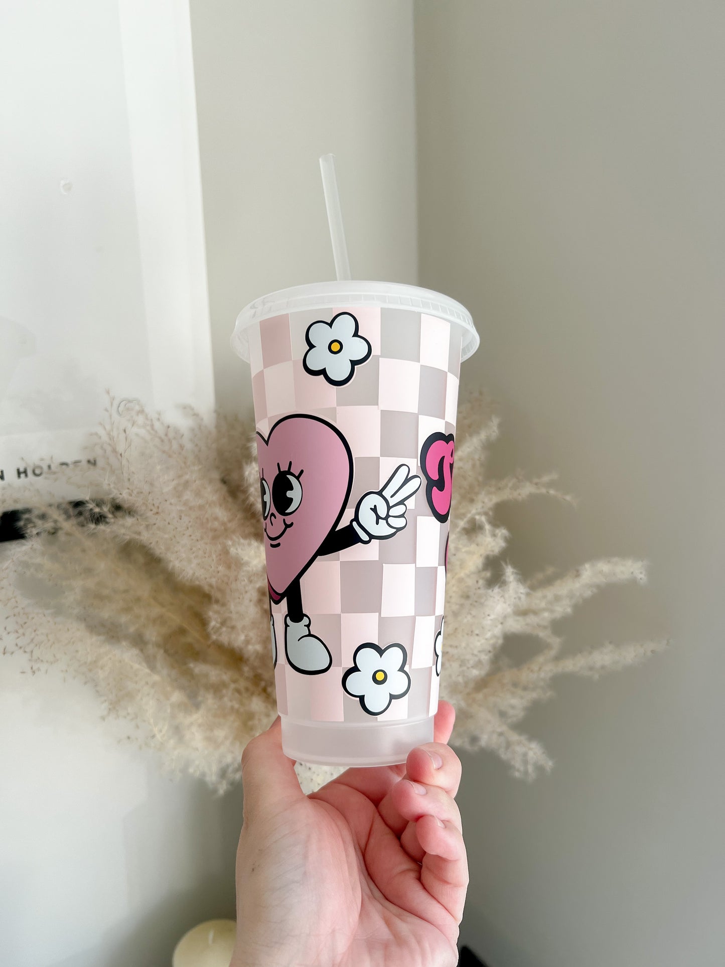 Self Love Club Y2K Cold Cup - 24oz Reusable Cold Cup - Bear and Moo UK