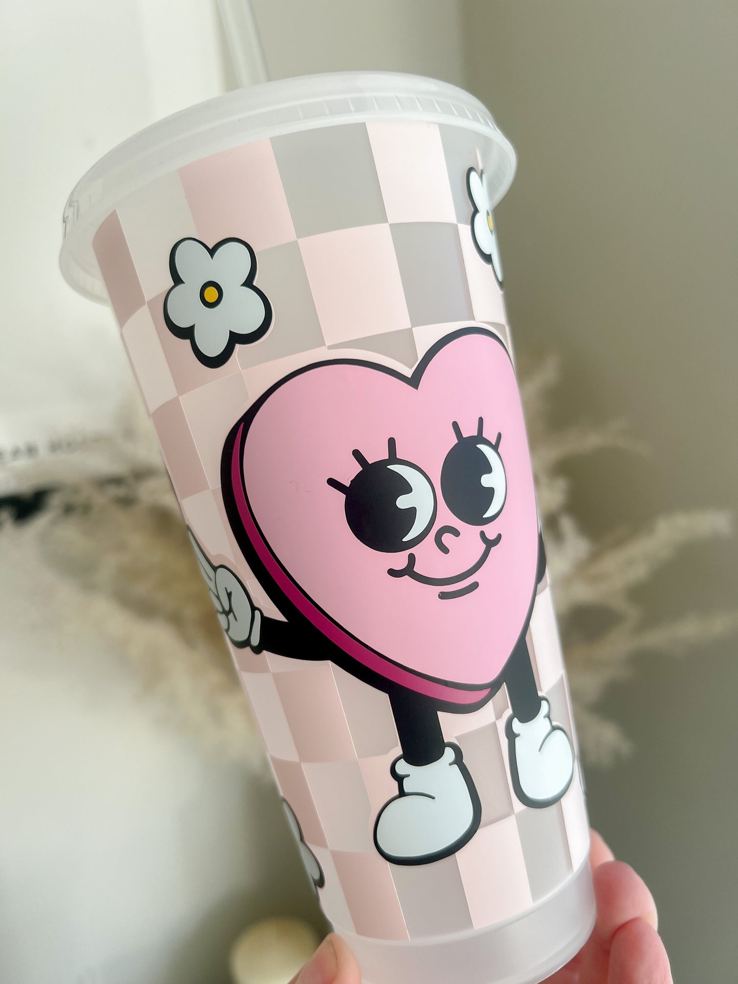 Self Love Club Y2K Cold Cup - 24oz Reusable Cold Cup - Bear and Moo UK
