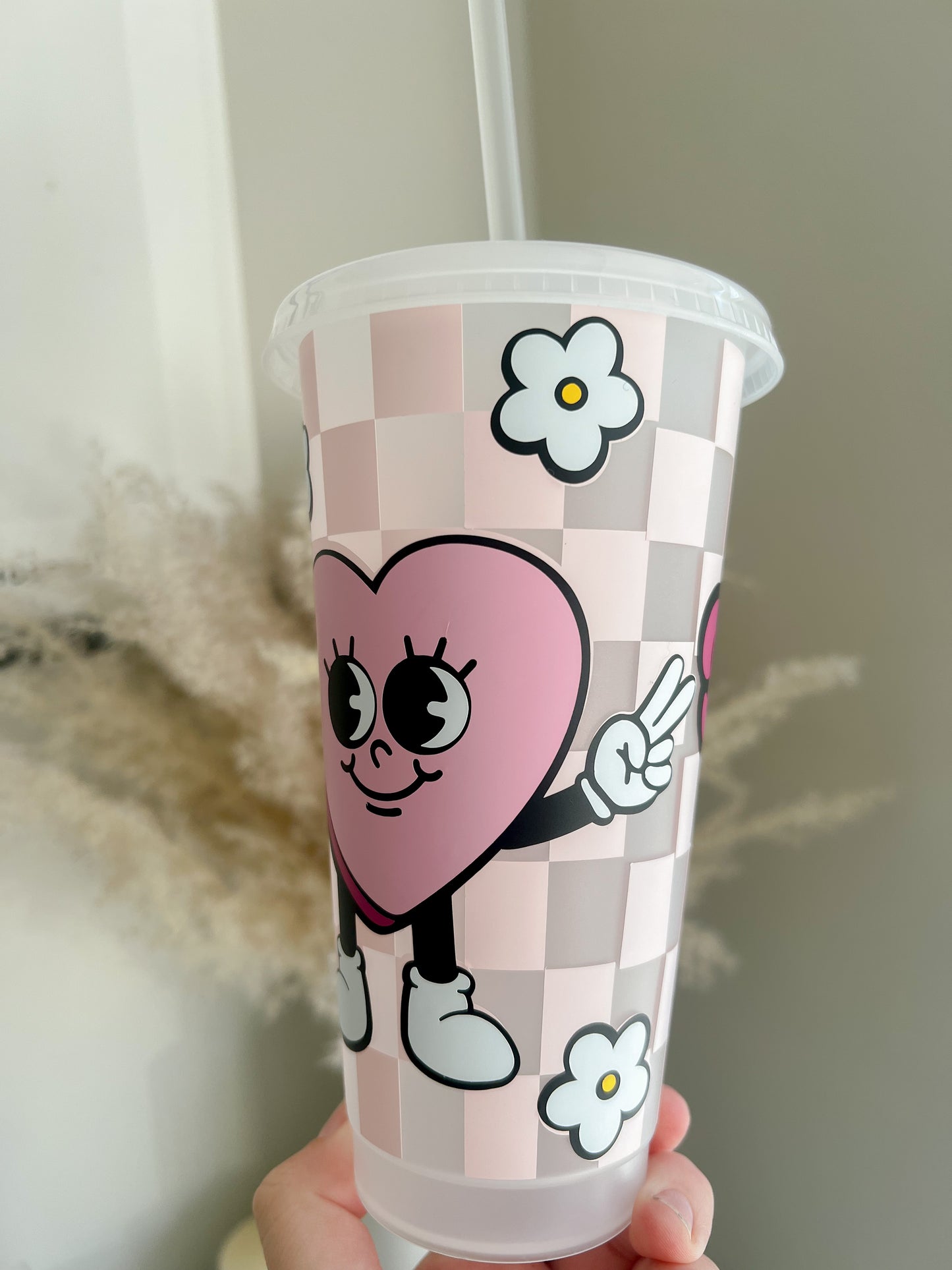 Self Love Club Y2K Cold Cup - 24oz Reusable Cold Cup - Bear and Moo UK
