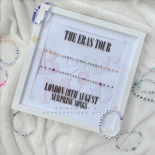 Eras Tour Surprise Songs Friendship Bracelet Frame - Keepsake