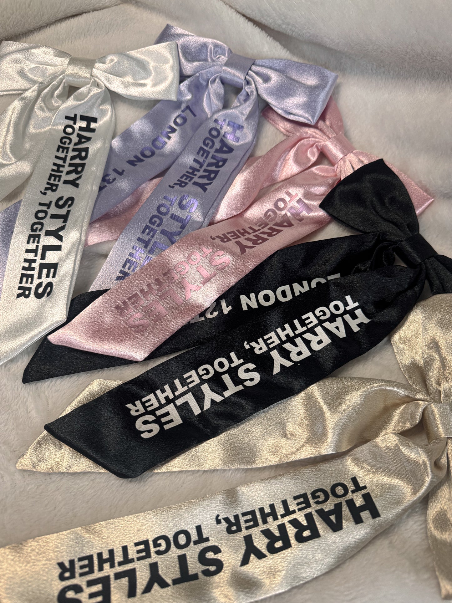 Harry Styles, Together Together Tour - Concert inspired hairbows with personalisation
