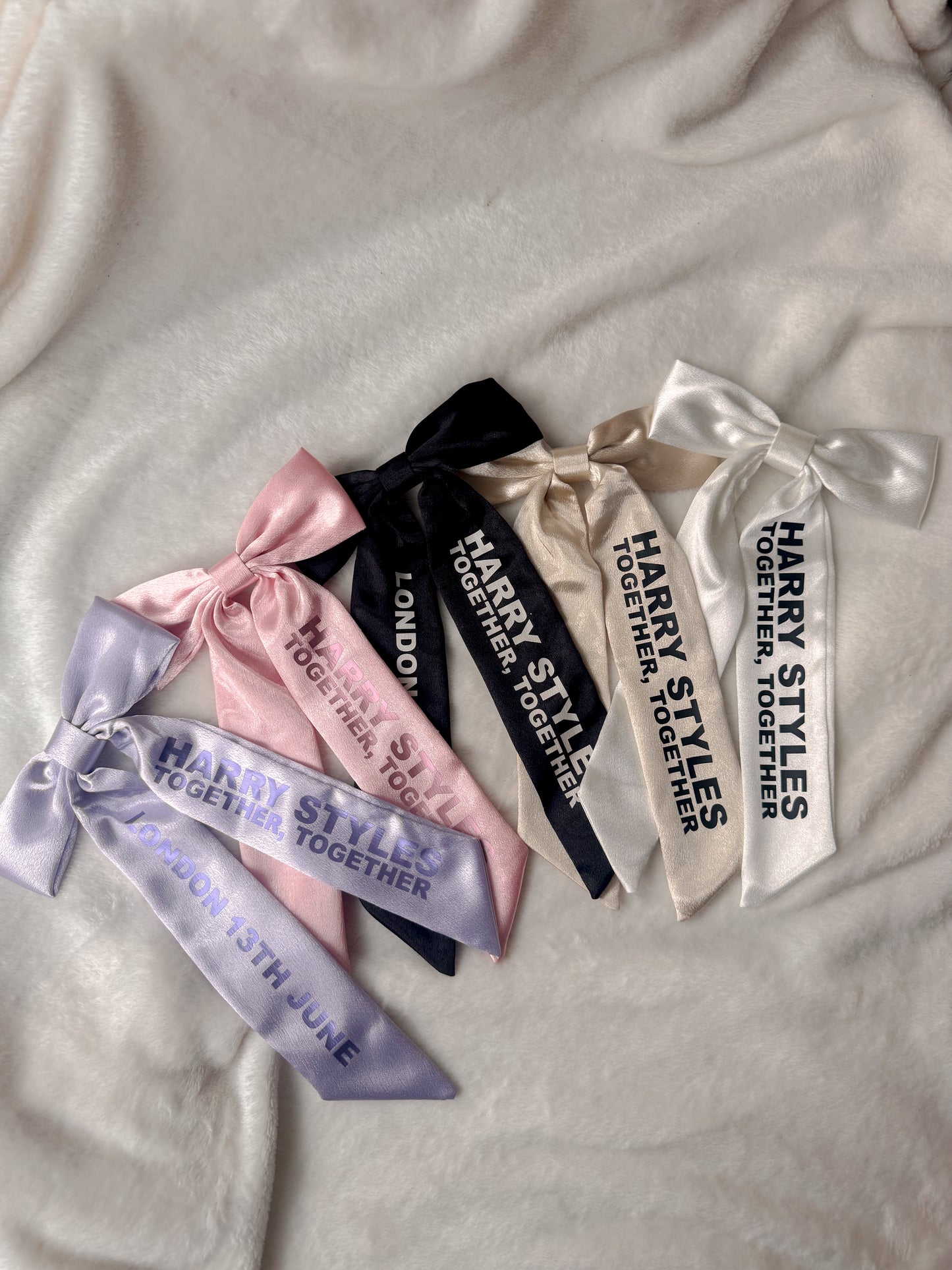 Harry Styles, Together Together Tour - Concert inspired hairbows with personalisation