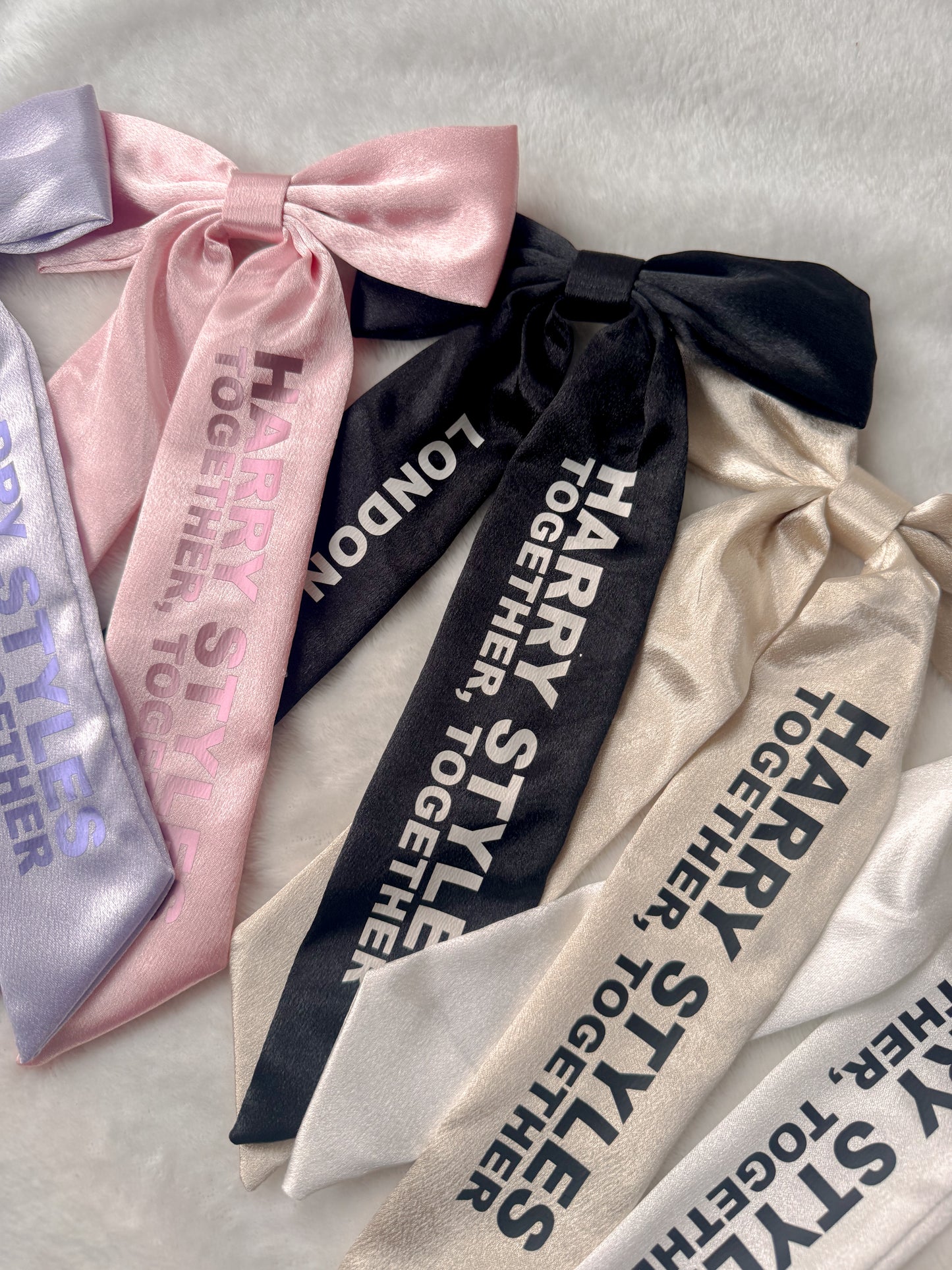 Harry Styles, Together Together Tour - Concert inspired hairbows with personalisation