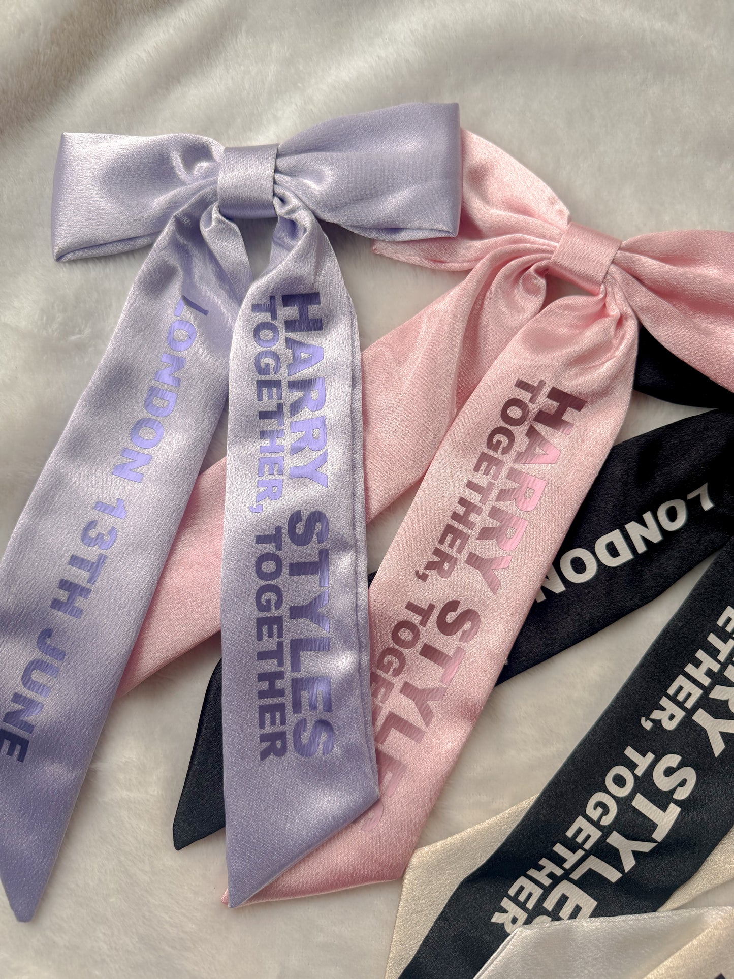 Harry Styles, Together Together Tour - Concert inspired hairbows with personalisation