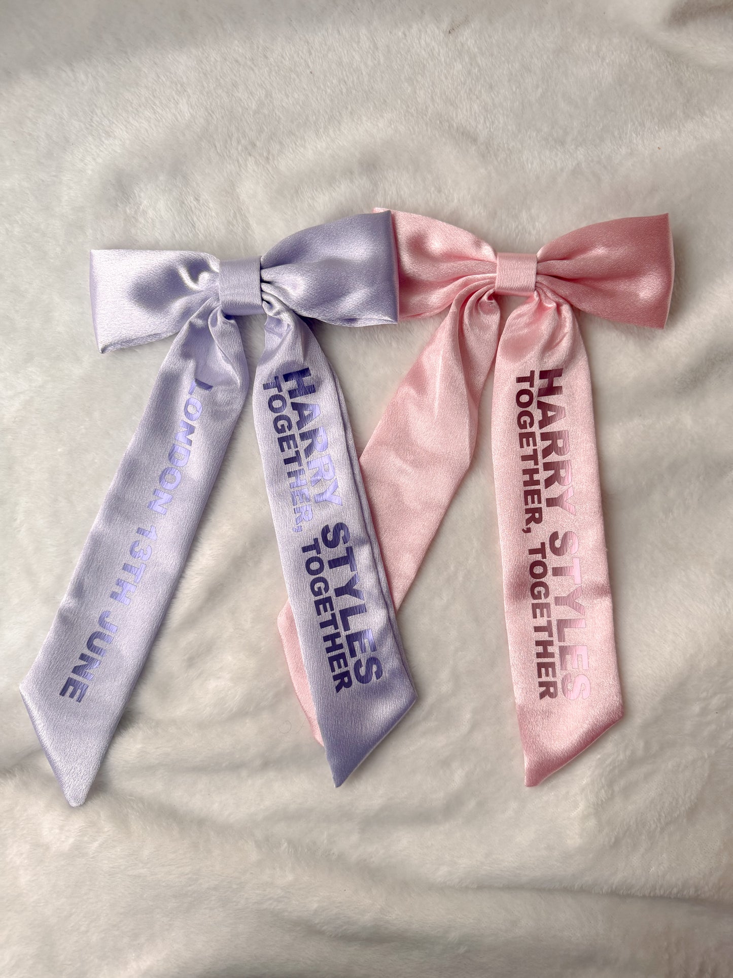 Harry Styles, Together Together Tour - Concert inspired hairbows with personalisation