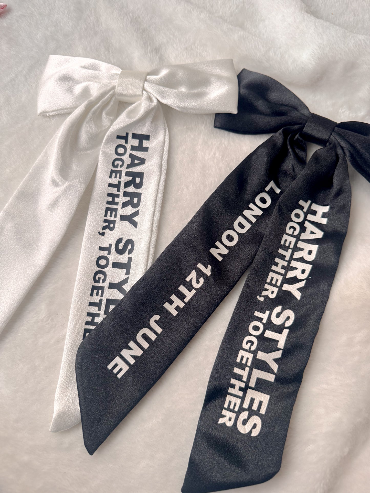 Harry Styles, Together Together Tour - Concert inspired hairbows with personalisation