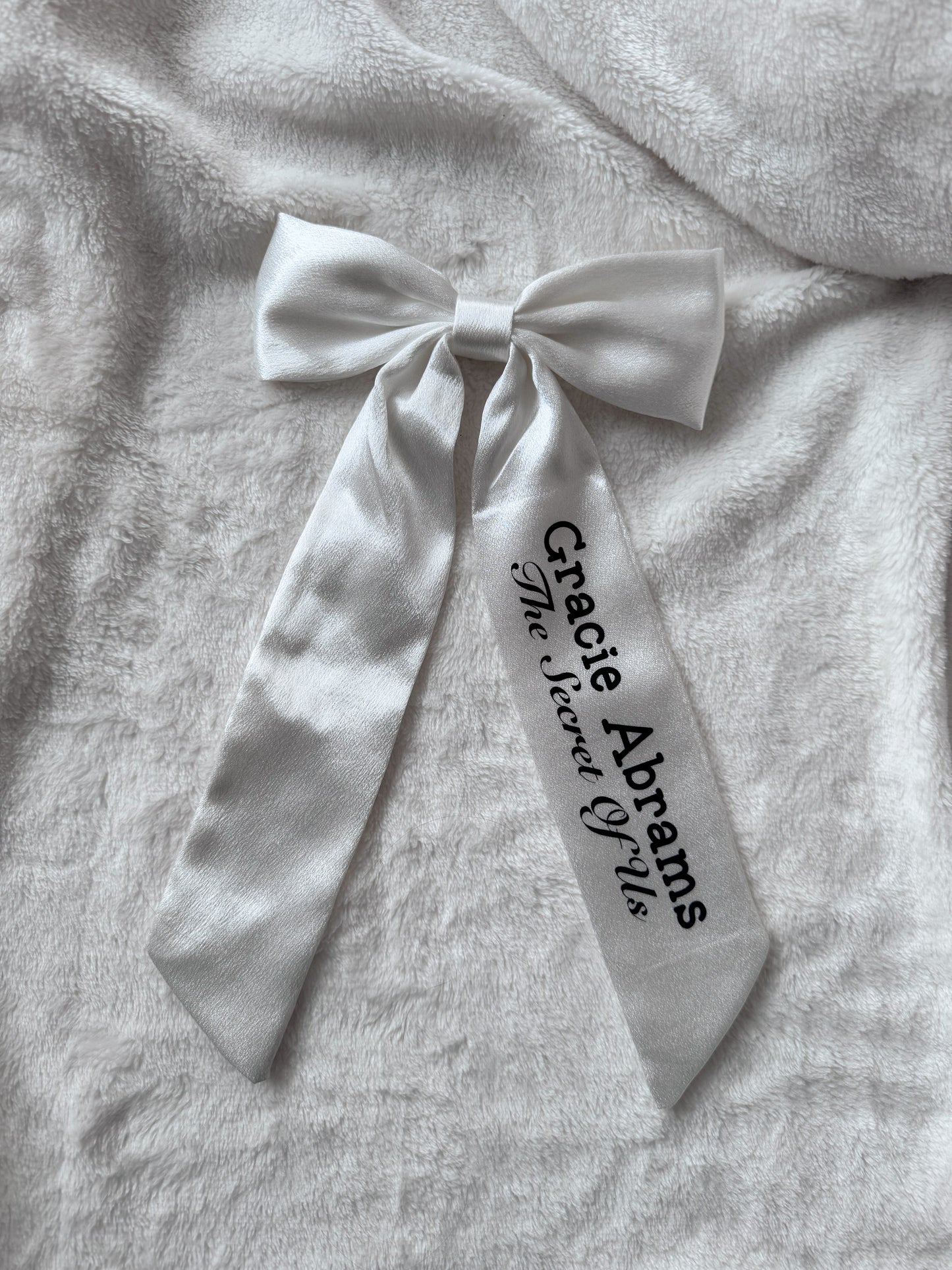 Gracie Abrams The Secret Of Us Inspired Personalised Concert Hairbow