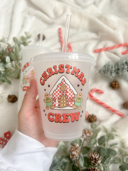 Christmas Crew 16oz and 24oz Cold Cup - Bear and Moo UK