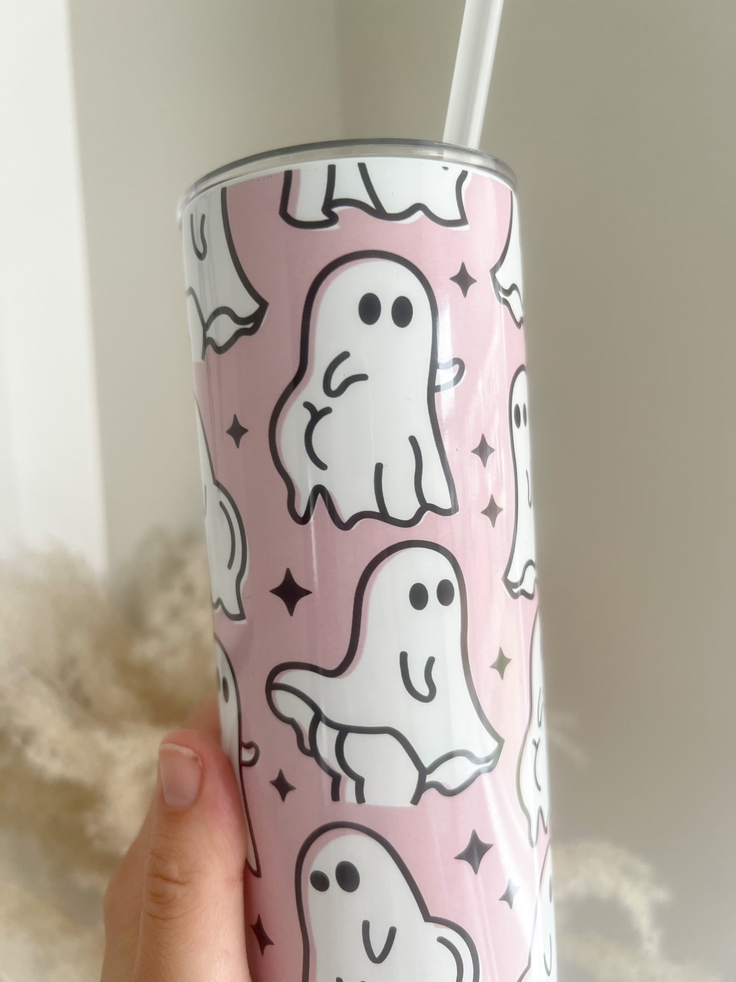 Ghosts Have Cute Butts 20oz Stainless Steel Tumbler - Bear and Moo UK