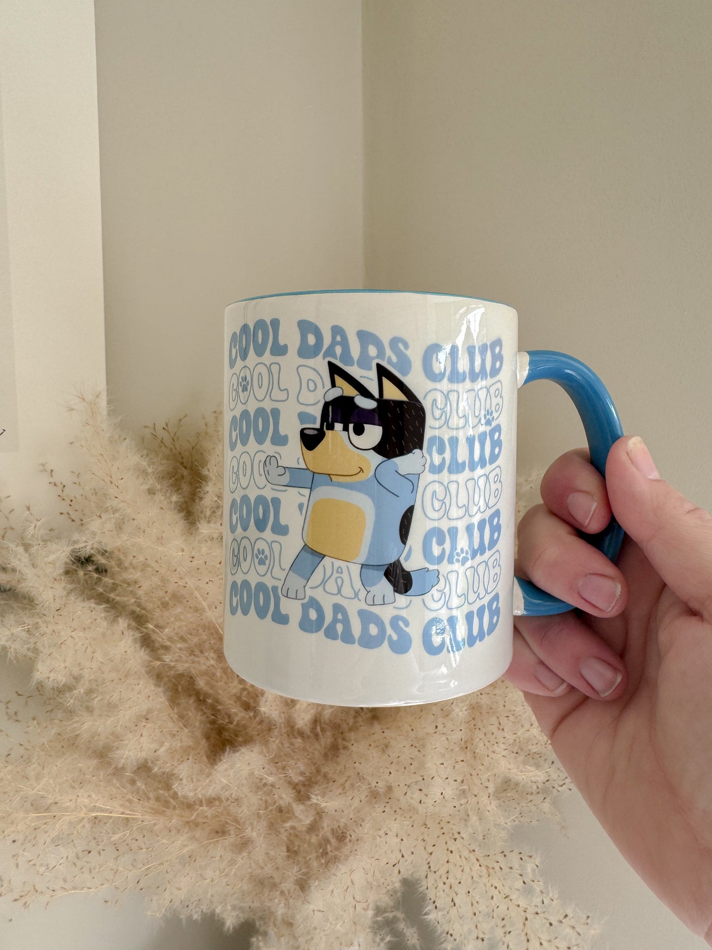 Bluey - Chilli and Bandit 'Cool Parents Club' 111oz Ceramic Mug