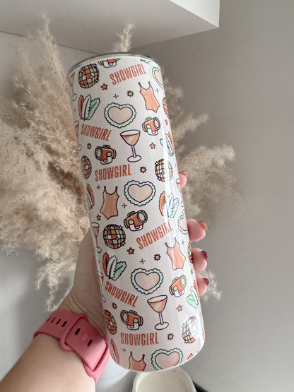 Showgirl 20oz Tumbler - The Life Of A Showgirl TLOAS Swiftie Tumbler