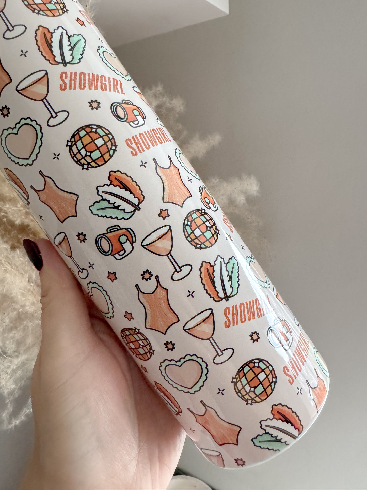 Showgirl 20oz Tumbler - The Life Of A Showgirl TLOAS Swiftie Tumbler