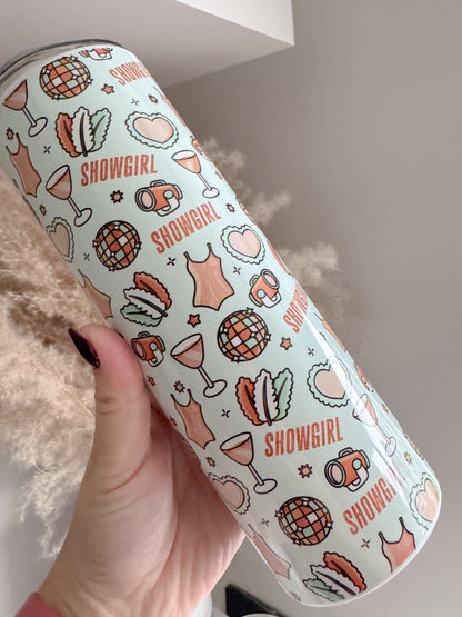 Showgirl 20oz Tumbler - The Life Of A Showgirl TLOAS Swiftie Tumbler