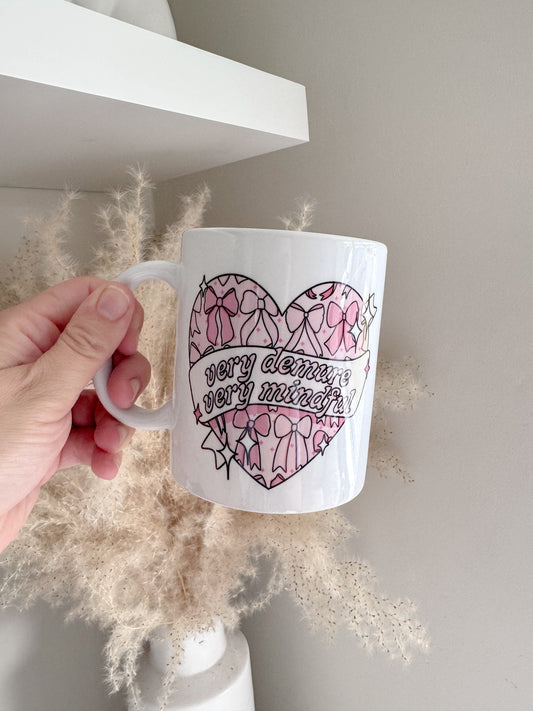 Very Demure, Very Mindful 11oz Ceramic Mug