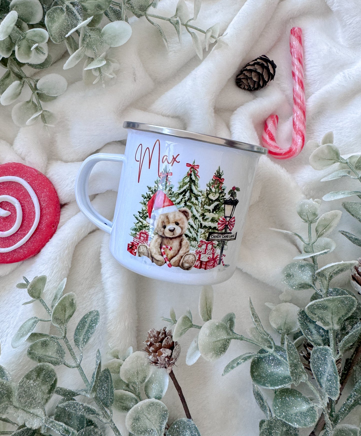 Personalised Children's Christmas Mug - Unbreakable Kids Mug - Christmas Eve Box Filler