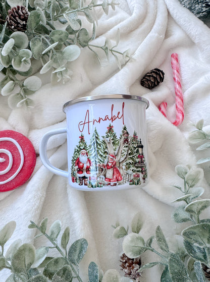 Personalised Children's Christmas Mug - Unbreakable Kids Mug - Christmas Eve Box Filler