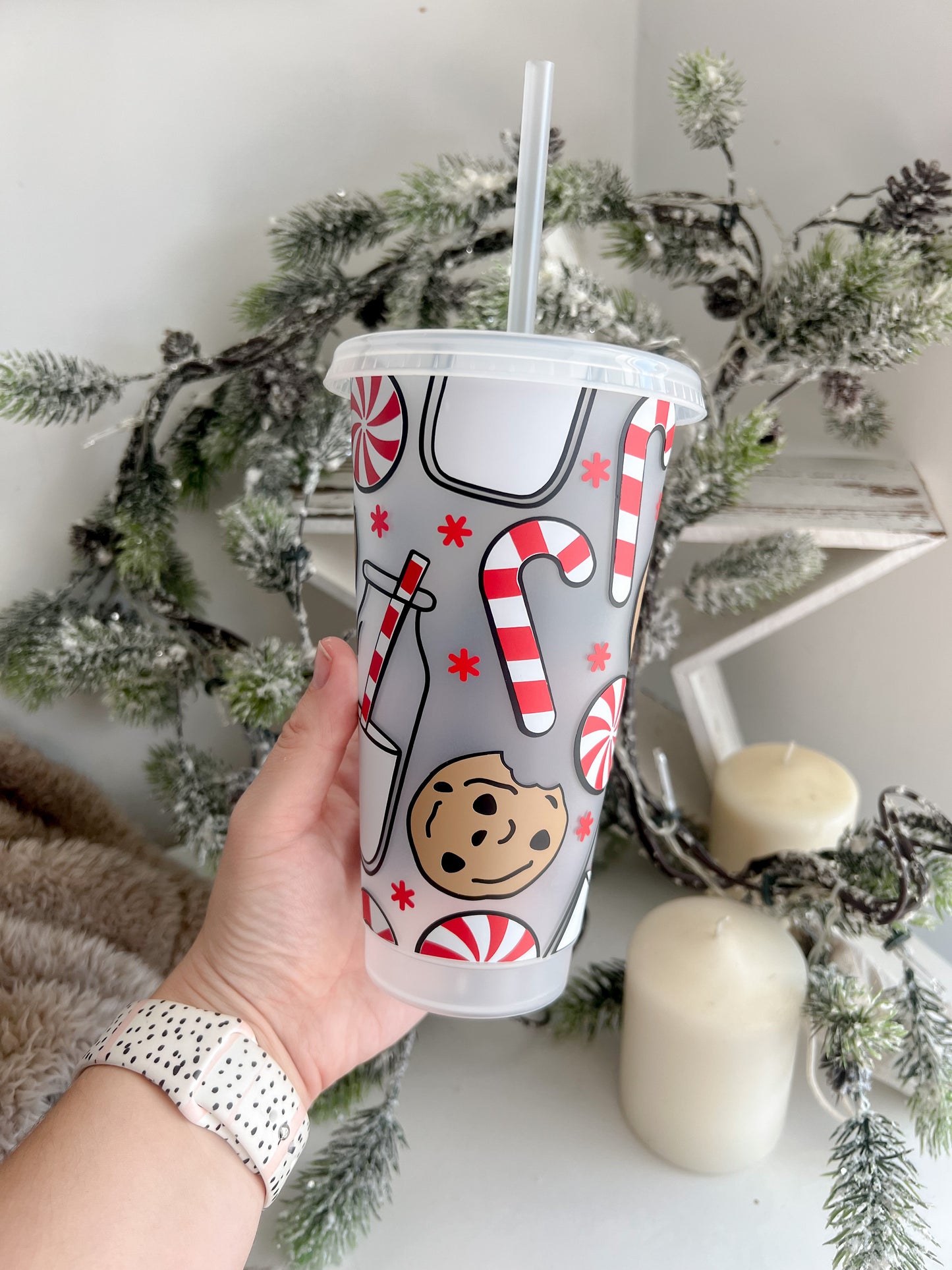 Christmas Milk and Cookies Cold Cup - Bear and Moo UK