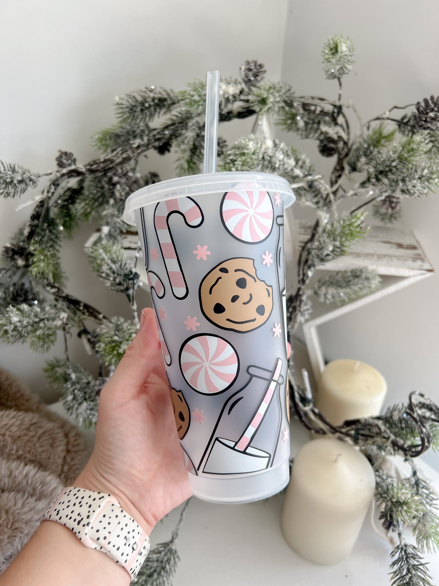 Christmas Milk and Cookies Cold Cup - Bear and Moo UK