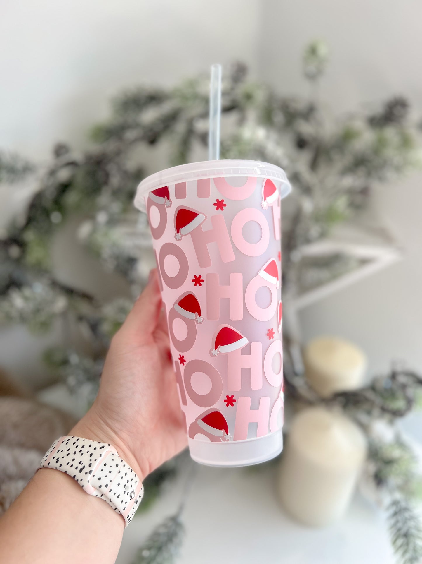 Christmas Ho Ho Ho Cold Cup - Bear and Moo UK