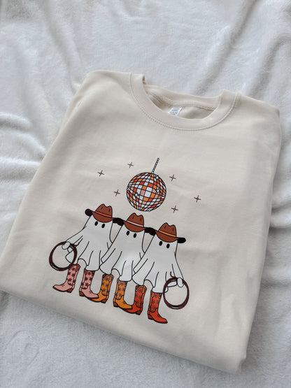 Cowboy Ghost Sweatshirt and TShirt