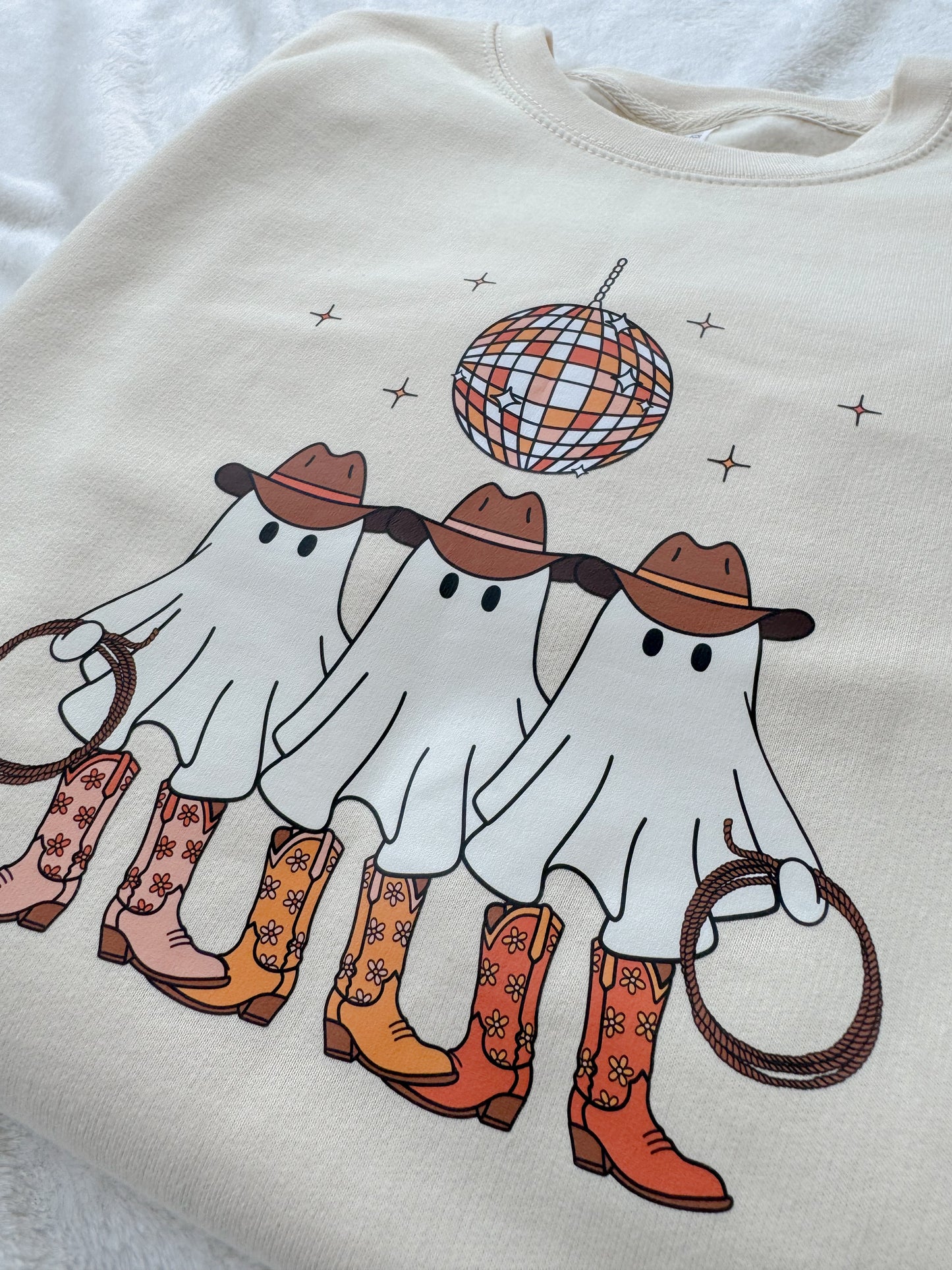 Cowboy Ghost Sweatshirt and TShirt