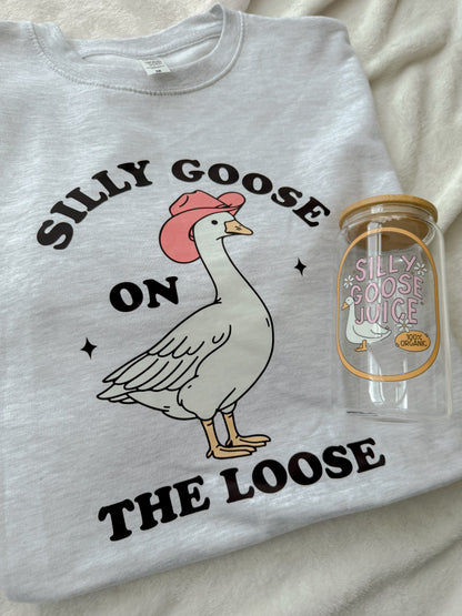 Silly Goose On The Loose Sweatshirt and TShirt