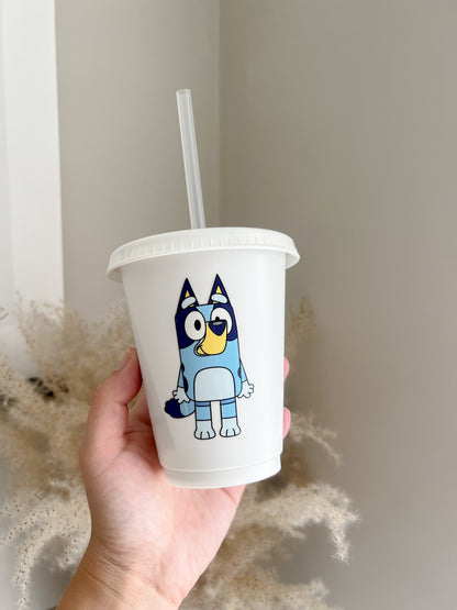 Bluey Children 16oz Cold Cup - Bear and Moo UK