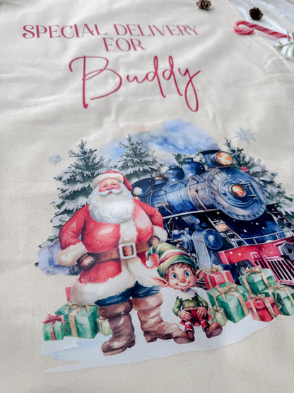 Personalised Christmas Santa Sacks