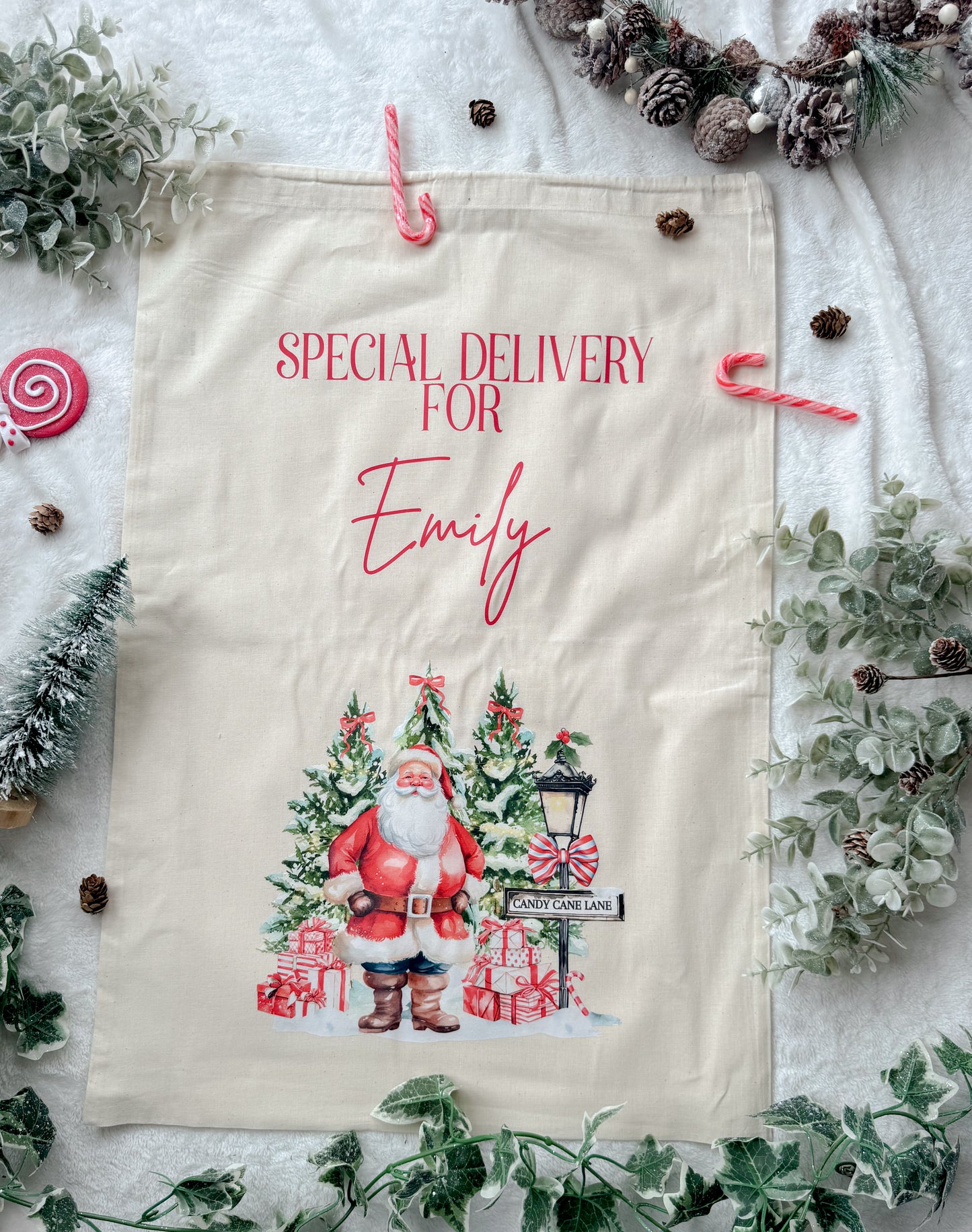 Personalised Christmas Santa Sacks