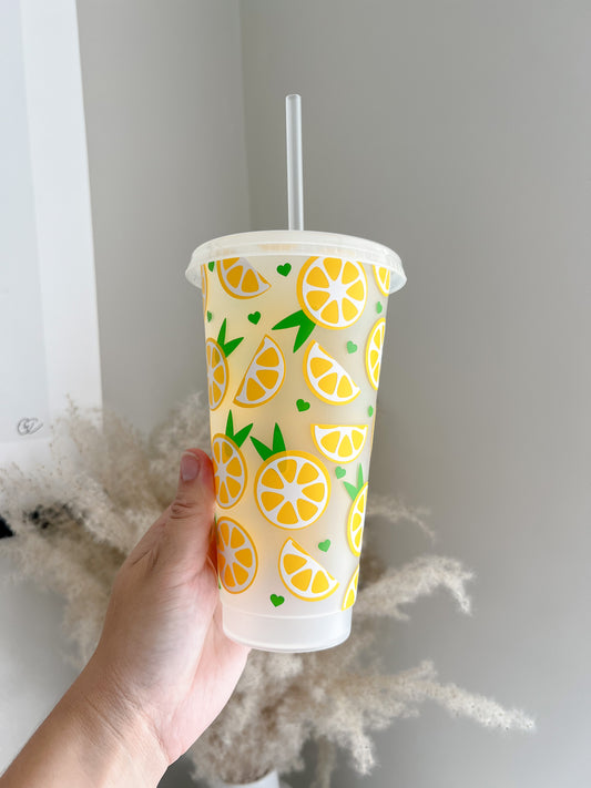 Lemon 24oz Cold Cup - Bear and Moo UK