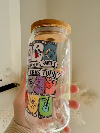 TS Eras Tarot Cards Glass Can