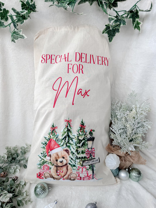 Personalised Christmas Santa Sacks