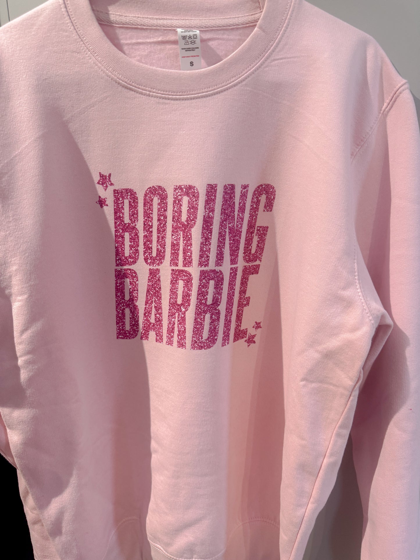 Actually Romantic Boring Barbie Showgirl Jumper