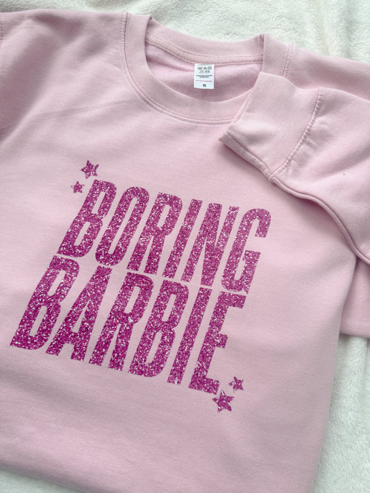 Actually Romantic Boring Barbie Showgirl Jumper