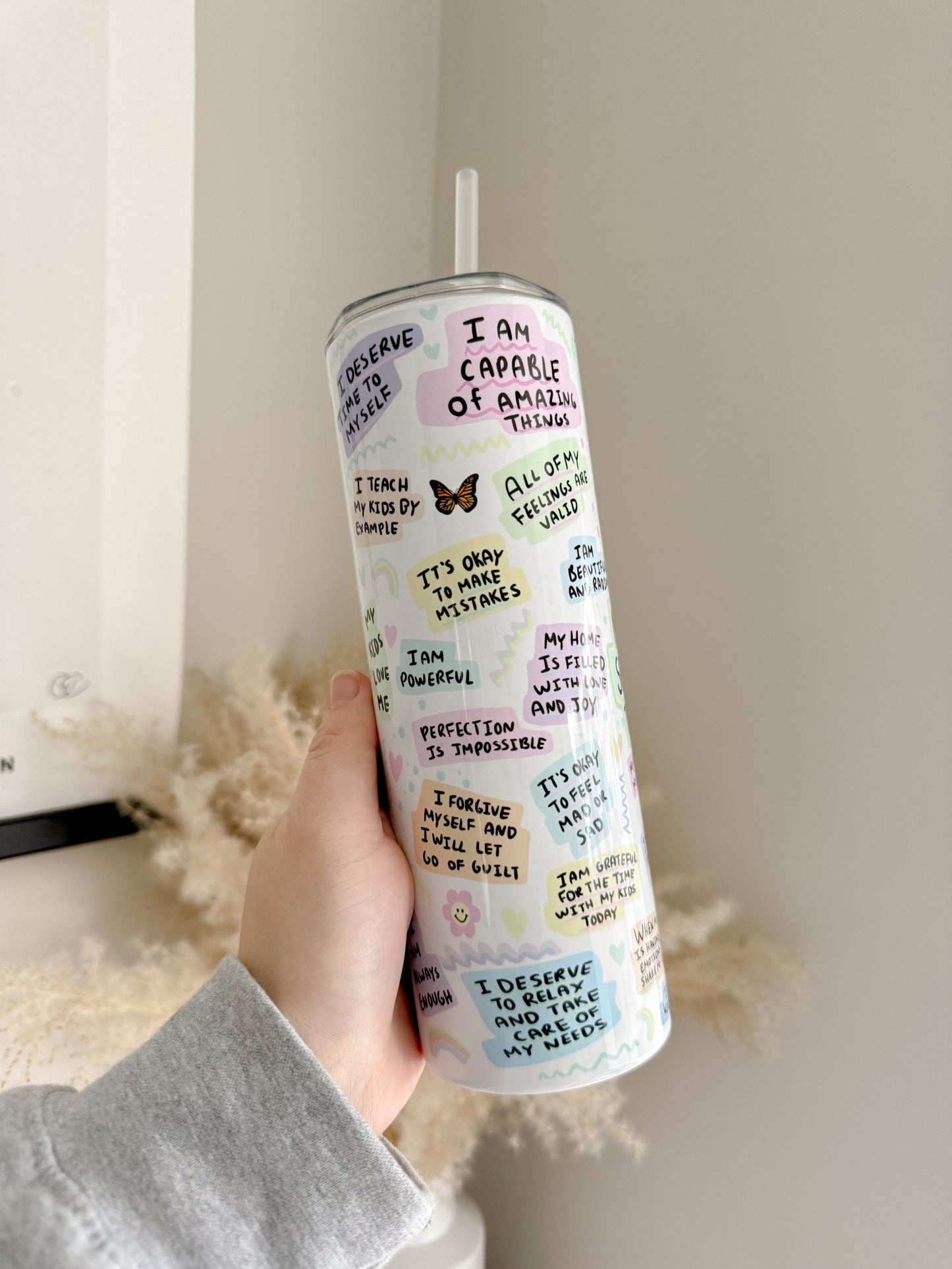 Mum's Self Love 20oz Stainless Steel Tumbler