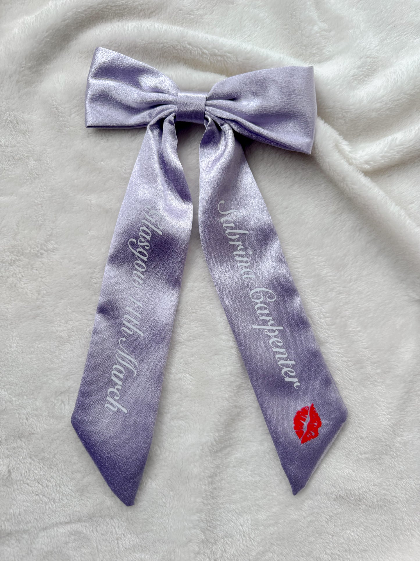 Sabrina Carpenter Short N Sweet Concert Hair Bows with personalisation