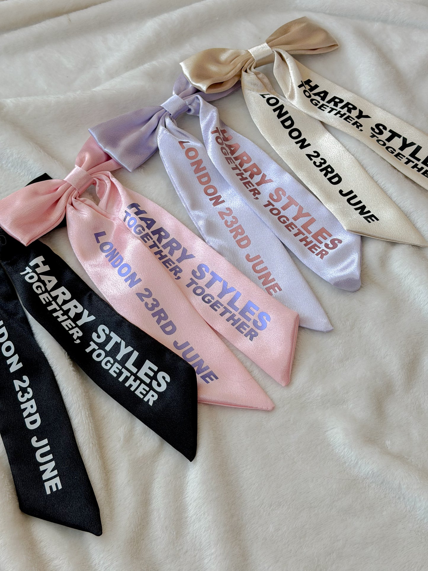 Harry Styles, Together Together Tour - Concert inspired hairbows with personalisation